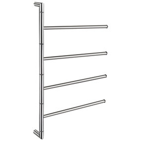 Smedbo Stainless Steel Wall Mounted Four Swivel Arm Rail Towel Bar