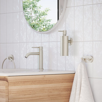 Smedbo Towel Hooks Wall Mounted Storage Non-Rust Brass Core