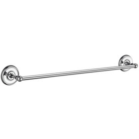 Smedbo Towel Rail Wall Mounted Bathroom Storage Non Rust Brass