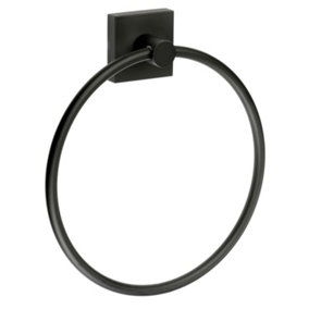 Smedbo Towel Ring Wall Mounted Bathroom Storage Non Rust Brass