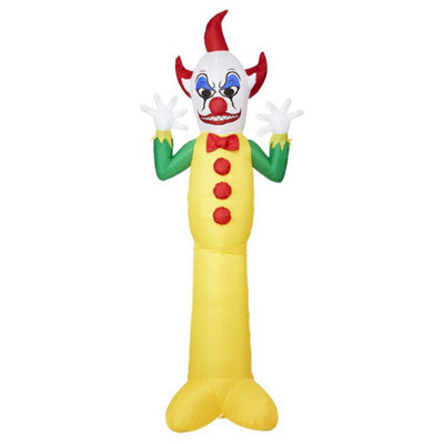 Smiffys Clown Outdoor Inflatable Multicoloured (One Size)