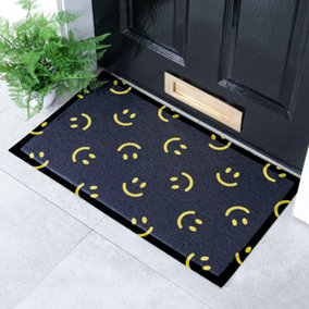 Smiley Indoor & Outdoor Doormat - 70x40cm