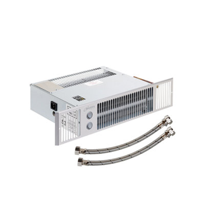 Smith's Space Saver SS7 Kitchen Plinth Heater Hydronic Brushed Steel Grille