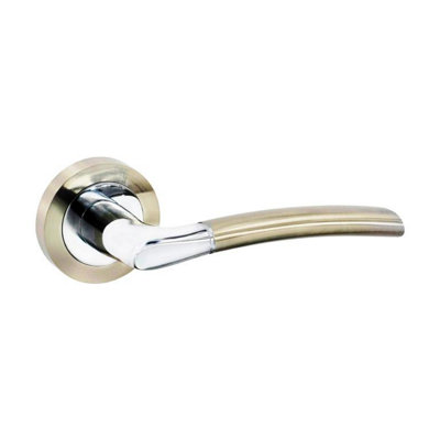 Smiths Architectural Solar Lever Door Handle Silver/Nickel (52mm)