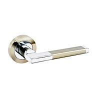 Smiths Architectural Ultra Door Handle Silver/Brown (52mm)