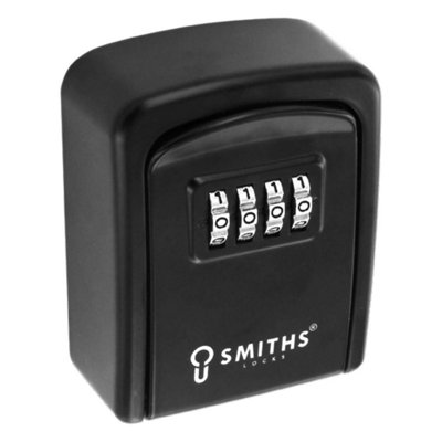 Smiths Locks 4 Digit Key Safe Lock - SMT102 - Mini, 95 x 75mm - Wall ...