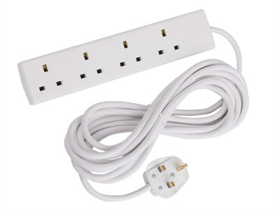 SMJ B4W5MP Extension Lead 240V 4-Way 13A 5m SMJB4W5MP