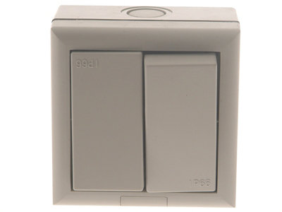SMJ E62G2B-N IP66 2-Way Switch 1-Gang SMJE62G2B Price Comparisons | Compare The Build