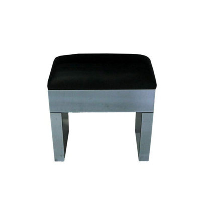 Smoke Grey Mirror Glass bedroom furniture table stool dresser dressing - D Pro T Homeware