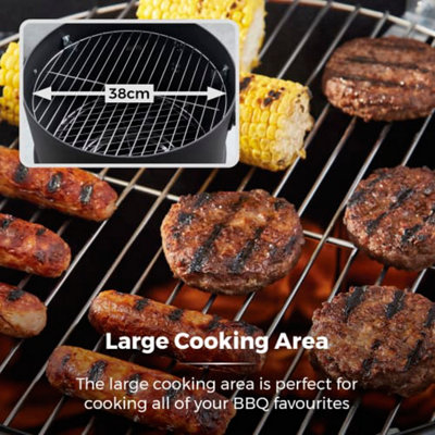 Smoker and Charcoal Grill Barbeque - 4