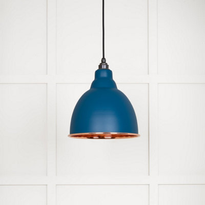 Smooth Copper Brindley Pendant in Upstream