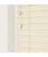 Smooth Finish Faux Wood Venetian Blinds with Strings 130cm Drop x 170cm Width Creme Smooth