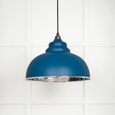 Smooth Nickel Harborne Pendant in Upstream