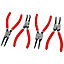 Snap Ring Pliers - 7 inch 4 piece Set Circlip Pliers (Neilsen CT1459)