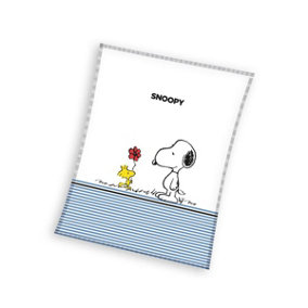 Snoopy and Woodstock Fleece Blanket