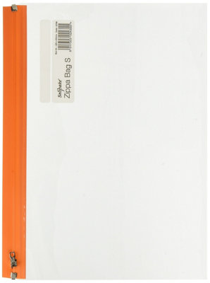 Snopake A4 Zippa-Bag S Classic with Write-On Label Pack of 25 325 x 235 ...