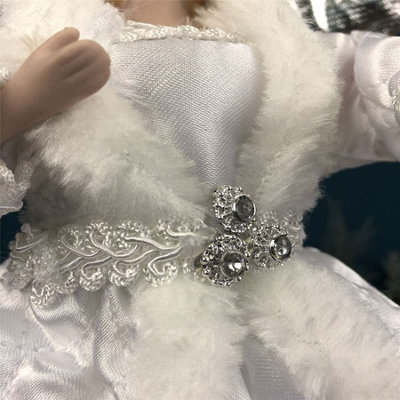 Snow Queen Fairy Christmas Tree Topper Decoration - 4