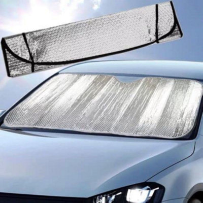 Windshield sun clearance