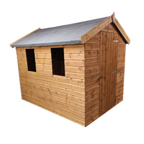 Snowdon Timber 8x6 ft T&G Apex Shed - Delivered & Erected