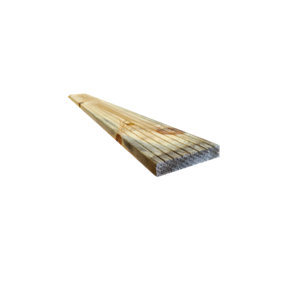 Snowdon Timber Factory Reject DB251208T10 Untreated Decking Board (L) 2.4m (W) 120mm (T) 25mm 10 Pack