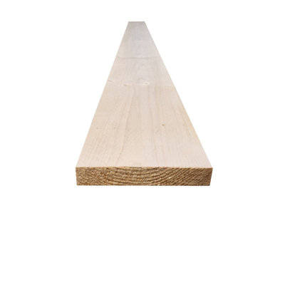 Snowdon Timber Factory Reject SB362256T4 Unbanded Scaffold Board (L) 1.95m (W) 225mm (T) 36mm 4 Pack