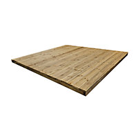 Snowdon Timber Garden DK12388 Treated Premium Decking Kit (H) 123mm (L) 2.4m (W) 2.4m