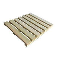 Snowdon Timber Garden DT35404010 Treated Deck Tile (L) 40cm (W) 40cm (T) 35mm 25 Pack