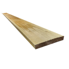 Snowdon Timber Garden GB616T2 Treated 6x1" Gravel Board (L) 1.8m (W) 150mm (T) 22mm 2 Pack