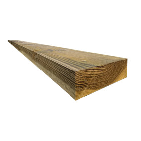 Snowdon Timber Garden T428T4 Treated 4x2" Timber (L) 2.4m (W) 95mm (T) 45mm 4 Pack