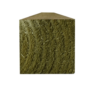 Snowdon Timber Garden Treated 3x3" Fence Post 2 Pack (H) 1.8m (W) 75mm