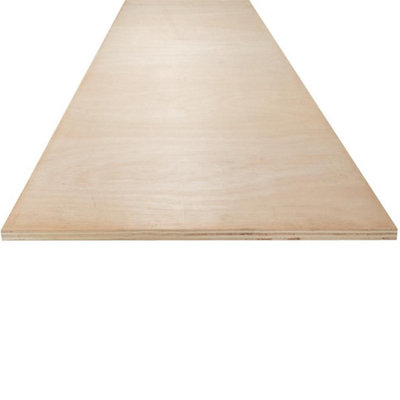 Snowdon Timber Hardwood Ply (T) 12mm (W) 607mm (L) 1220mm - Pack of 4