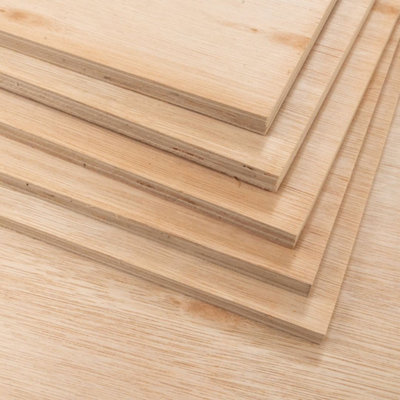Snowdon Timber Hardwood Plywood (T) 3.6mm (W) 405mm (L) 810mm - Pack of 20