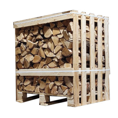 Snowdon Timber Kiln Dried Firewood Crate Hardwood Birch Logs