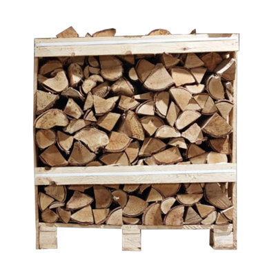 Snowdon Timber Kiln Dried Firewood Crate Hardwood Birch Logs