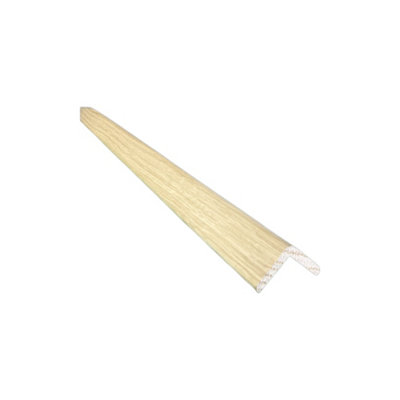 Snowdon Timber MA27278 Hardwood Oak Angle Moulding (L) 2.4m (W) 27mm (T) 27mm