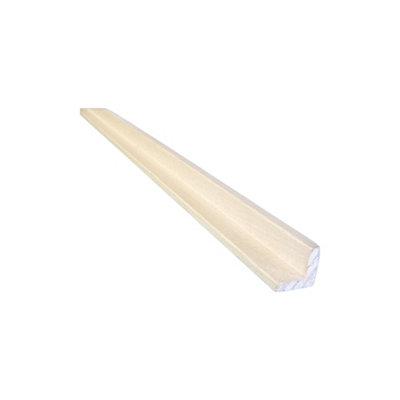 Snowdon Timber MC15188 Light Hardwood Square Corner Moulding (L) 2.4m (W) 18mm (T) 15mm 5 Pack