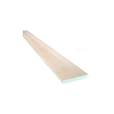 Snowdon Timber MS6478 Light Hardwood Stripwood PAR Moulding (L) 2.4m (W) 47mm (T) 6mm 5 Pack