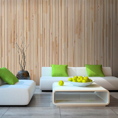 Snowdon Timber Natural Pine Wall Panelling (T) 9mm (W) 70mm (L) 2.6m ...