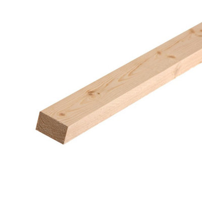 Snowdon Timber Planed Softwood Square Edge Timber (T) 27mm (W) 44mm (L ...