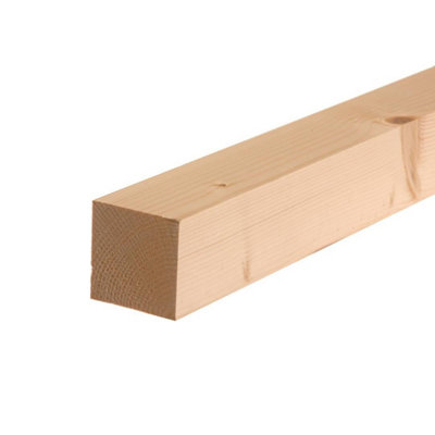 Snowdon Timber Planed Softwood Square Edge Timber (T) 44mm (W) 44mm (L ...