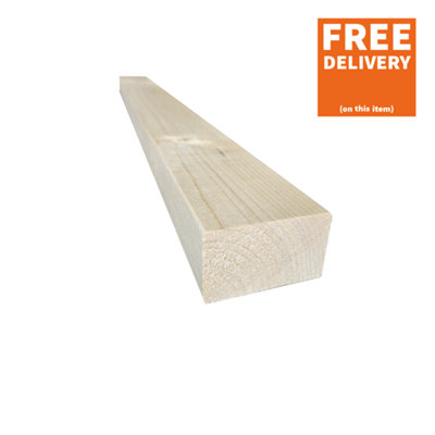 Snowdon Timber T38638 Untreated 3"x 2" CLS (L) 2.4m (W) 63mm (T) 38mm 10 Pack