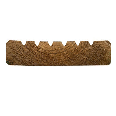 Snowdon Timber Treated Decking Board (T) 28mm (W) 120mm (L) 3.6m - Pack ...