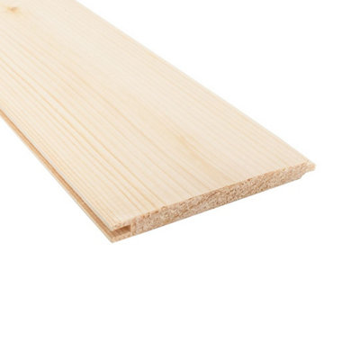 Snowdon Timber Untreated Tongue and Groove Matchboard Cladding (T) 8mm ...