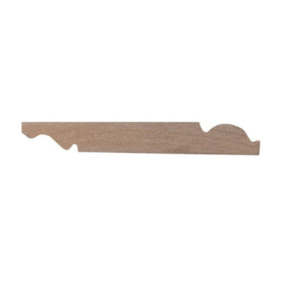 Snowdon Timber White Primed MDF Torus Ogee Skirting Board (T) 18mm (W) 144mm (L) 2.4m - Pack of 6