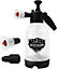Snowfoam Pump Sprayer Snow Foam Cannon Gun, 2L Heavy Duty Pressurised Soap Sprayer with Two Nozzle Car Foam Blaster , Hand Foam Sp
