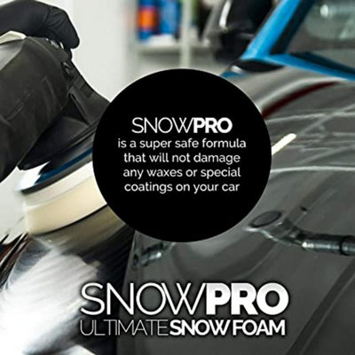 SnowPro Snow Foam Shampoo Car Wash Soap pH Neutral Vehicle Cleaning Detailing Pre Wash 10L Apple Fragrance - 6