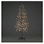 Snowtime 120cm Champagne Twig Tree with 256 Warm White LEDs Indoor / Outdoor