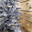 Snowtime 150cm Pencil Pine Grey Christmas Tree with 236 Tips