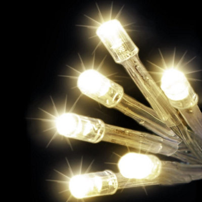 Snowtime 20 Battery Operated LEDs in Warm White