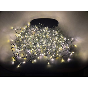 Snowtime 200 LED String Lights in Firefly Flickering Effect